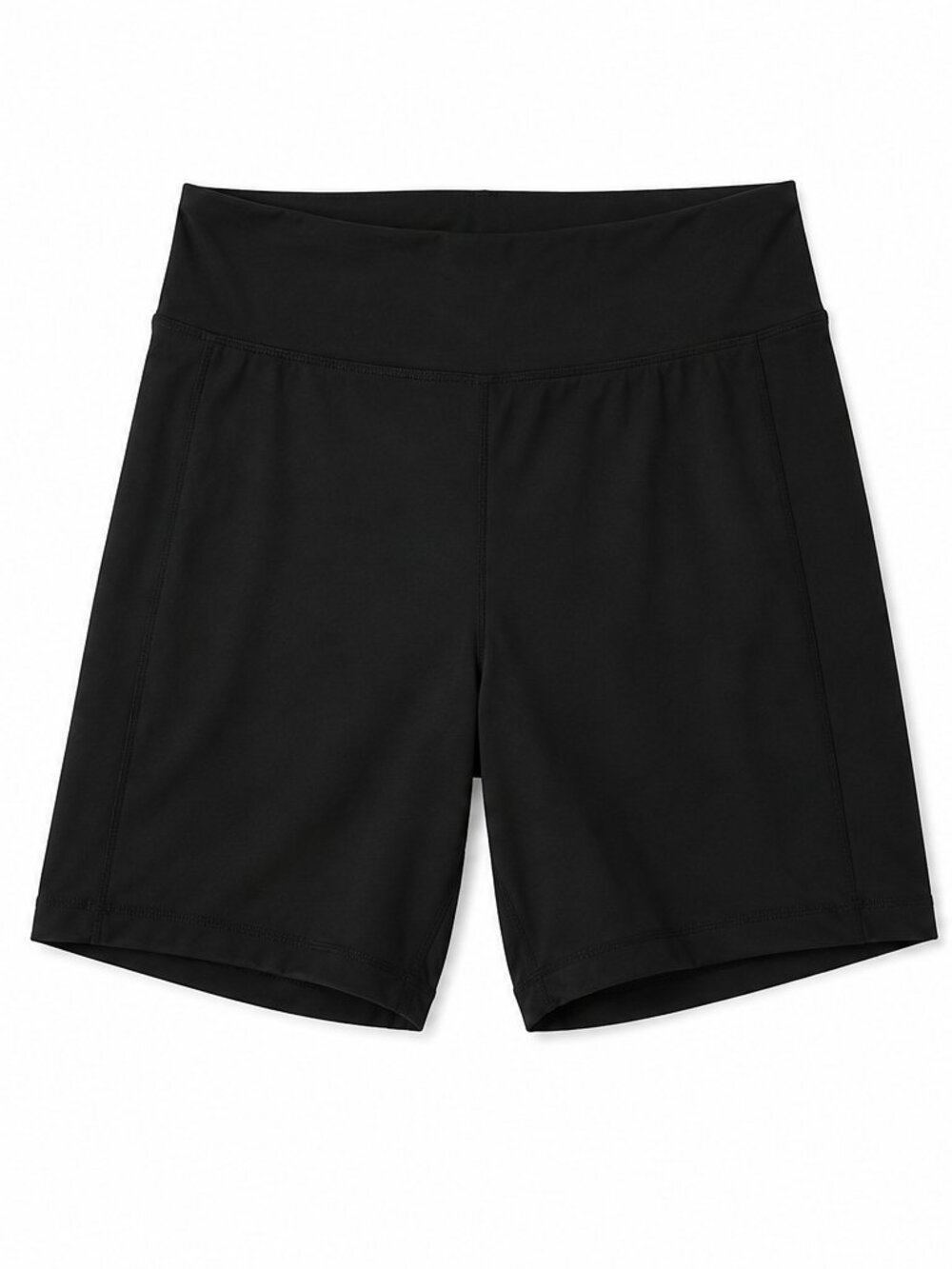 Lands' End Women's BLACK Shorts XL Pull-On Stretch Athletic Golf